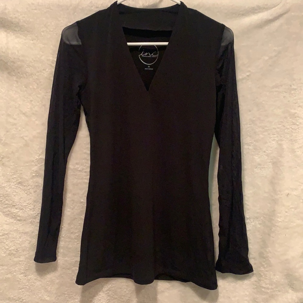 Inc black long sleeve